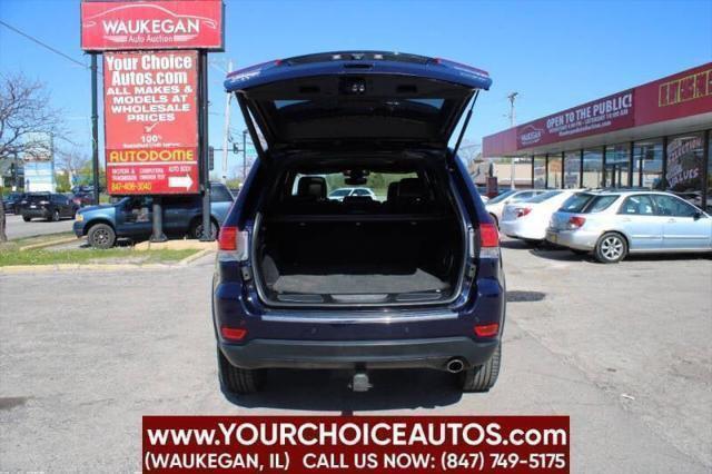 used 2017 Jeep Grand Cherokee car, priced at $14,999