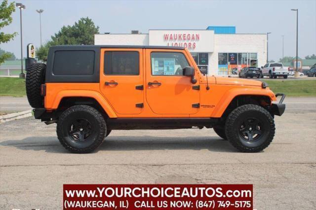 used 2012 Jeep Wrangler Unlimited car, priced at $16,499