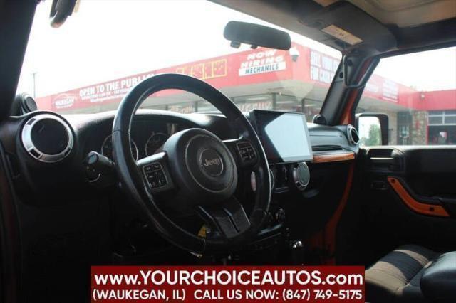 used 2012 Jeep Wrangler Unlimited car, priced at $16,499