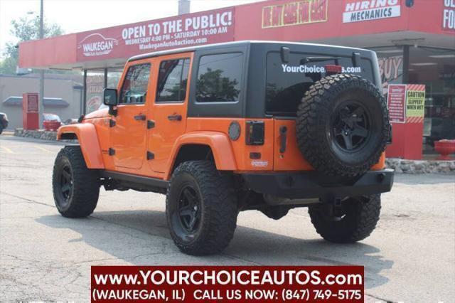 used 2012 Jeep Wrangler Unlimited car, priced at $16,499