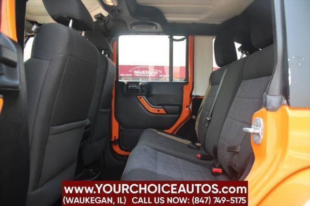 used 2012 Jeep Wrangler Unlimited car, priced at $16,499