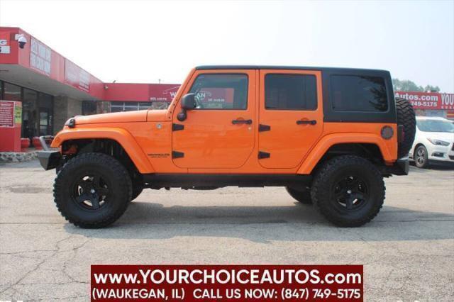 used 2012 Jeep Wrangler Unlimited car, priced at $16,499