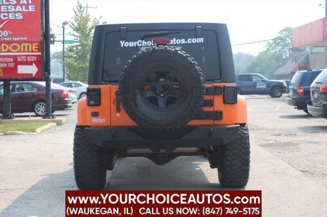 used 2012 Jeep Wrangler Unlimited car, priced at $16,499