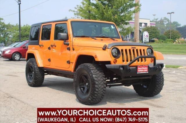 used 2012 Jeep Wrangler Unlimited car, priced at $16,499