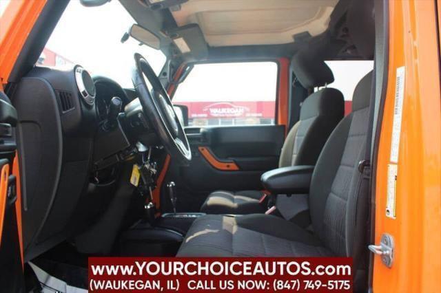 used 2012 Jeep Wrangler Unlimited car, priced at $16,499