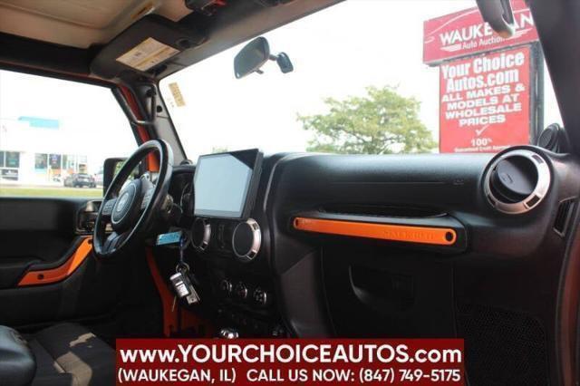 used 2012 Jeep Wrangler Unlimited car, priced at $16,499