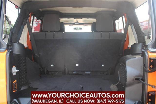 used 2012 Jeep Wrangler Unlimited car, priced at $16,499