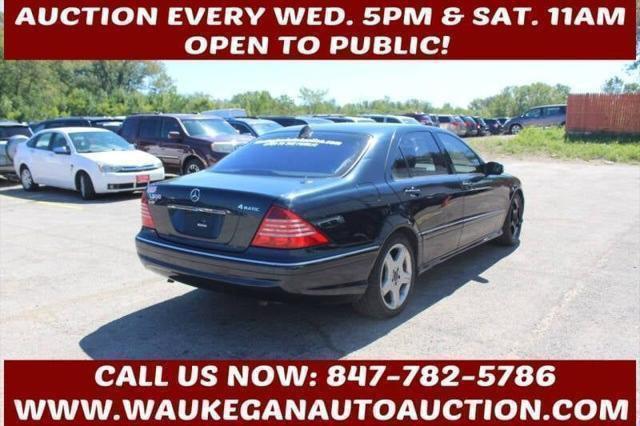 used 2005 Mercedes-Benz S-Class car, priced at $3,700