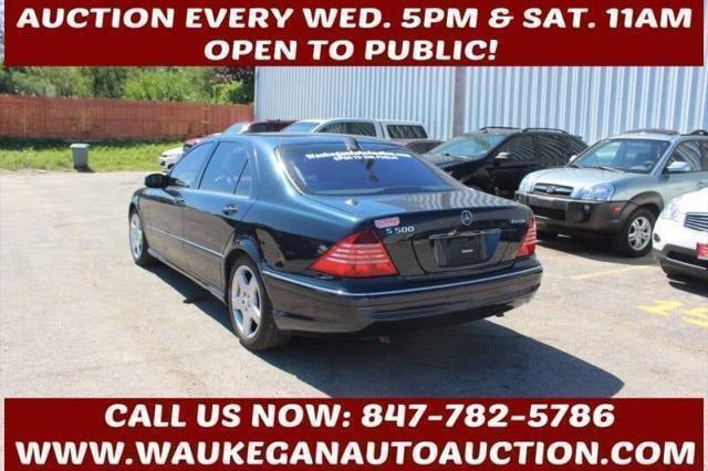 used 2005 Mercedes-Benz S-Class car, priced at $3,700