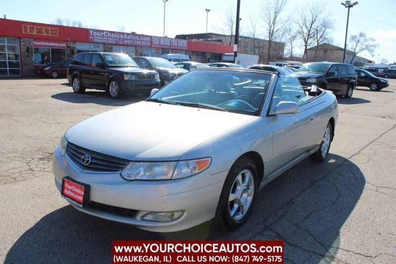 used 2002 Toyota Camry Solara car, priced at $3,999