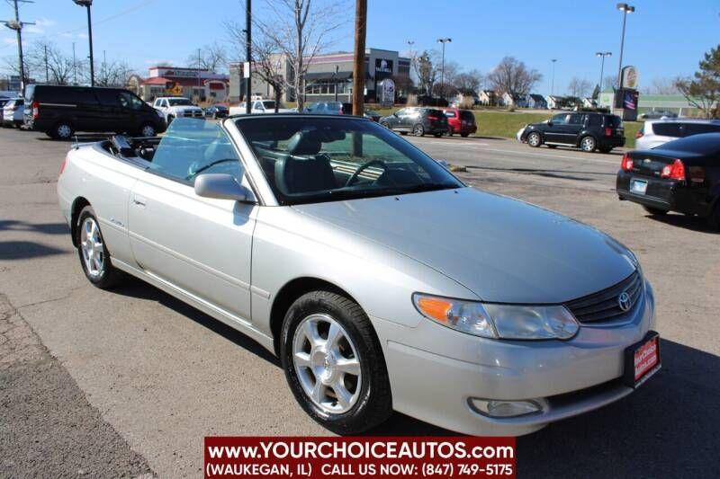 used 2002 Toyota Camry Solara car, priced at $3,999