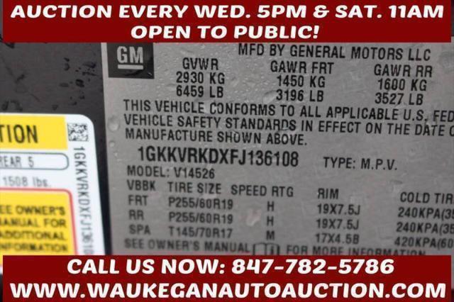 used 2015 GMC Acadia car, priced at $3,400