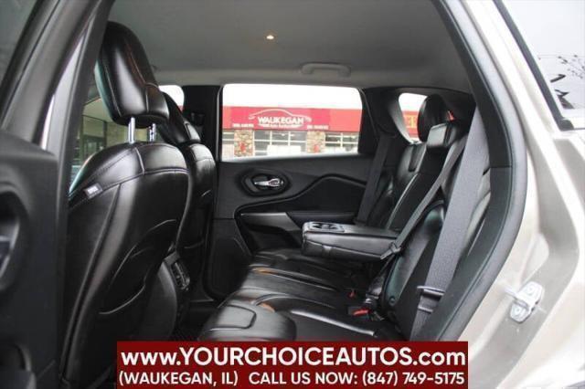 used 2019 Jeep Cherokee car, priced at $17,999