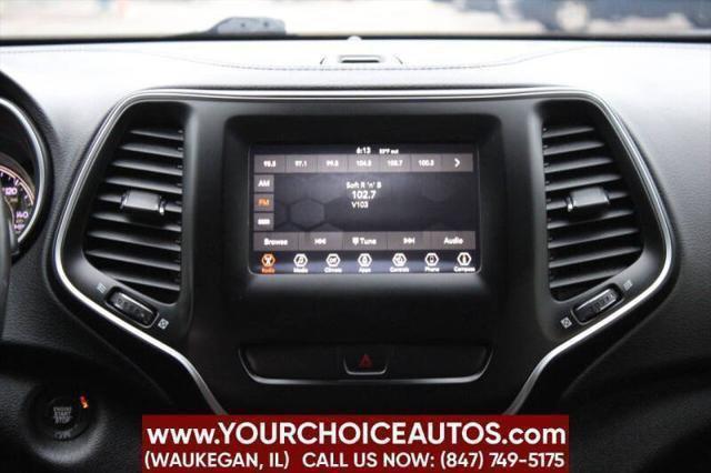 used 2019 Jeep Cherokee car, priced at $17,999