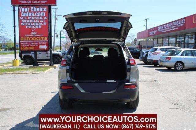 used 2017 Jeep Cherokee car, priced at $7,699