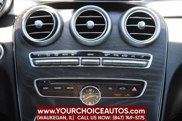 used 2015 Mercedes-Benz C-Class car, priced at $11,999