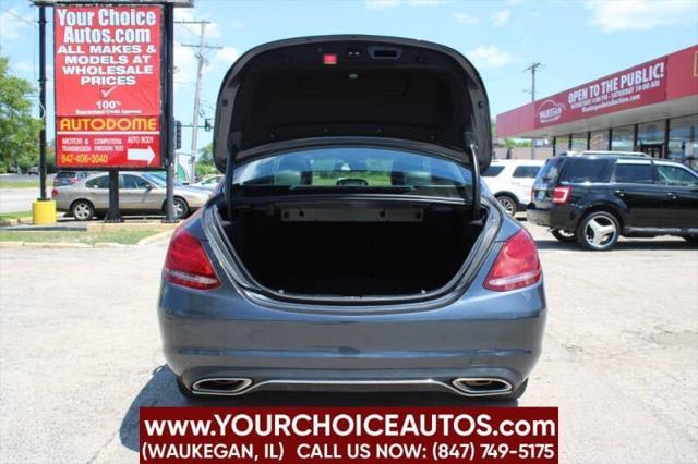 used 2015 Mercedes-Benz C-Class car, priced at $11,999