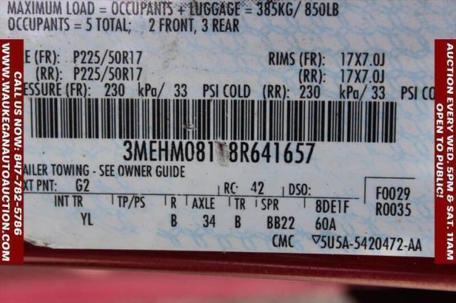 used 2008 Mercury Milan car, priced at $4,900