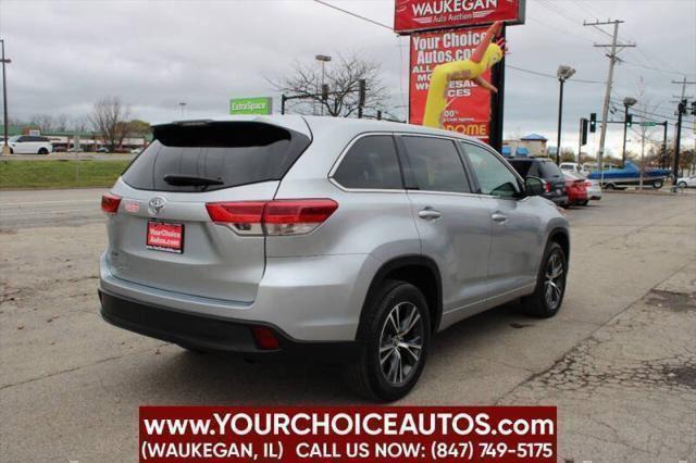 used 2017 Toyota Highlander car, priced at $17,999