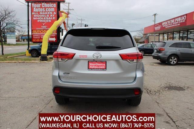 used 2017 Toyota Highlander car, priced at $17,999