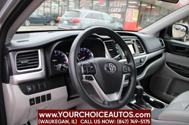 used 2017 Toyota Highlander car, priced at $17,999