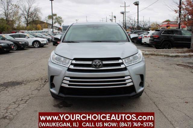 used 2017 Toyota Highlander car, priced at $17,999