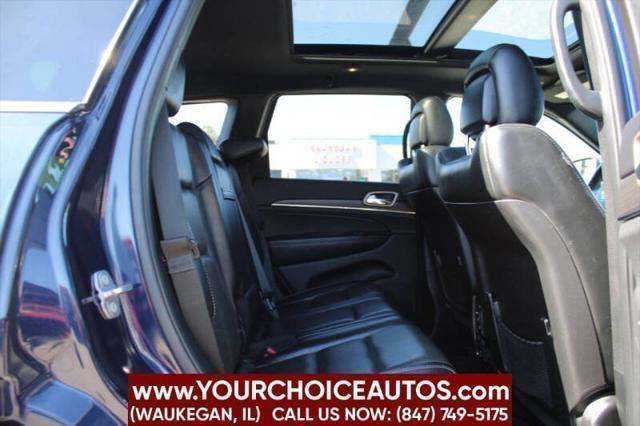 used 2017 Jeep Grand Cherokee car, priced at $12,999