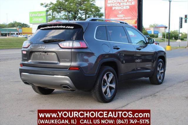 used 2019 Jeep Cherokee car, priced at $17,999