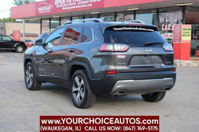 used 2019 Jeep Cherokee car, priced at $17,499