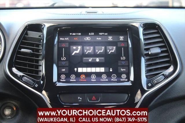 used 2019 Jeep Cherokee car, priced at $17,999