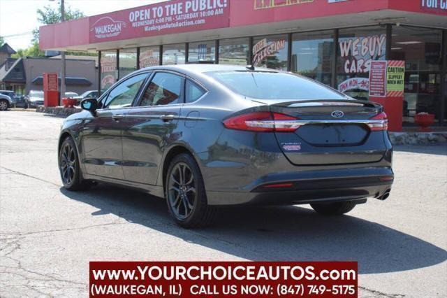 used 2018 Ford Fusion car, priced at $11,999