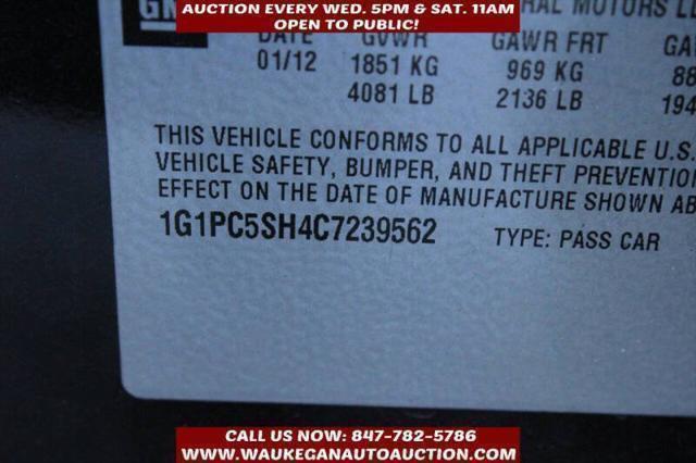 used 2012 Chevrolet Cruze car, priced at $2,900