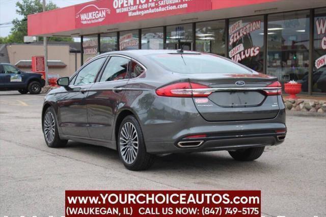 used 2017 Ford Fusion car, priced at $8,999