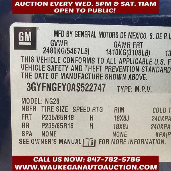 used 2010 Cadillac SRX car, priced at $3,700