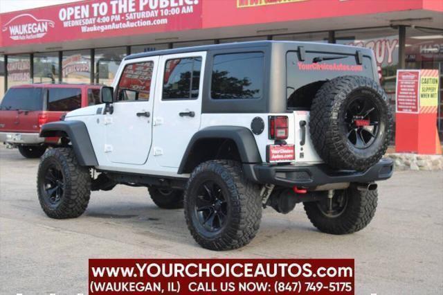 used 2017 Jeep Wrangler Unlimited car, priced at $25,999