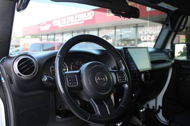 used 2017 Jeep Wrangler Unlimited car, priced at $25,999