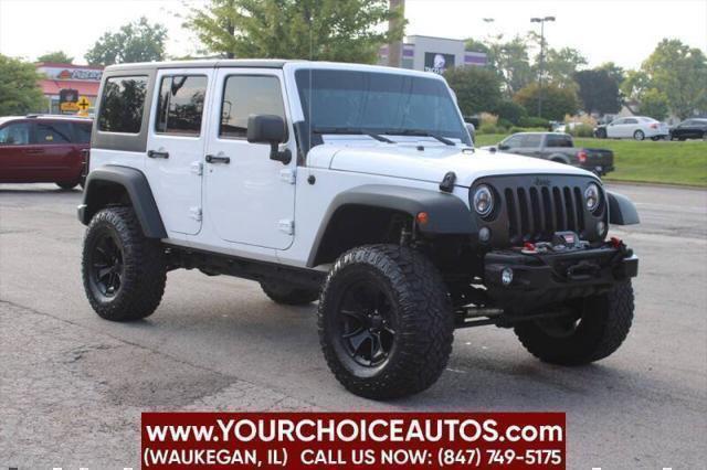 used 2017 Jeep Wrangler Unlimited car, priced at $25,999