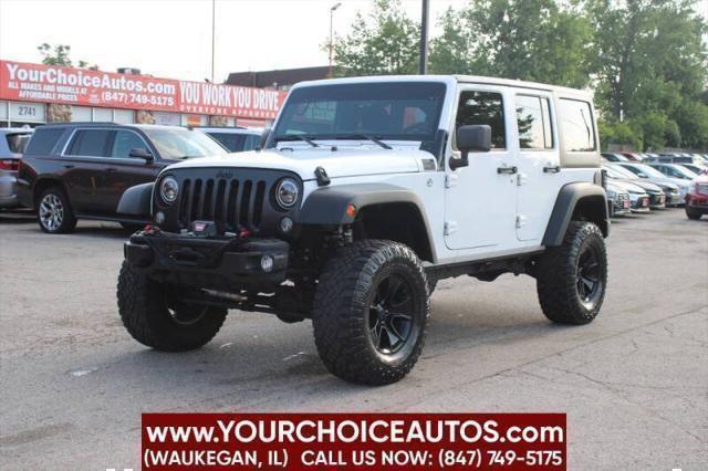 used 2017 Jeep Wrangler Unlimited car, priced at $25,999