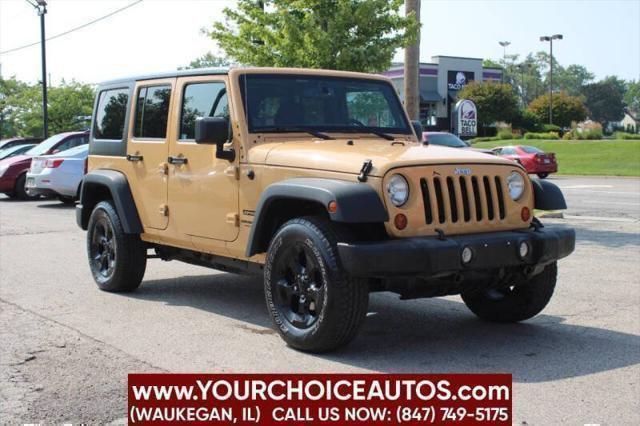 used 2013 Jeep Wrangler Unlimited car, priced at $13,350
