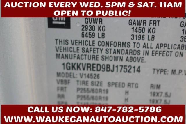 used 2011 GMC Acadia car, priced at $3,400
