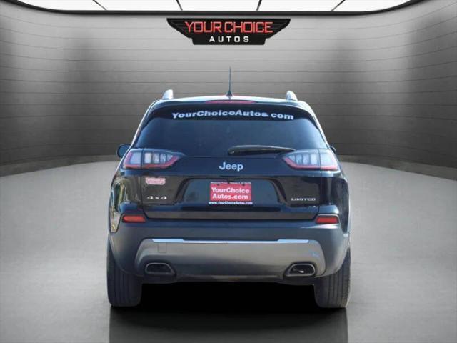 used 2019 Jeep Cherokee car, priced at $13,499