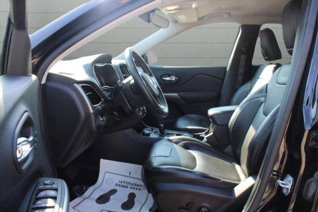 used 2019 Jeep Cherokee car, priced at $13,499