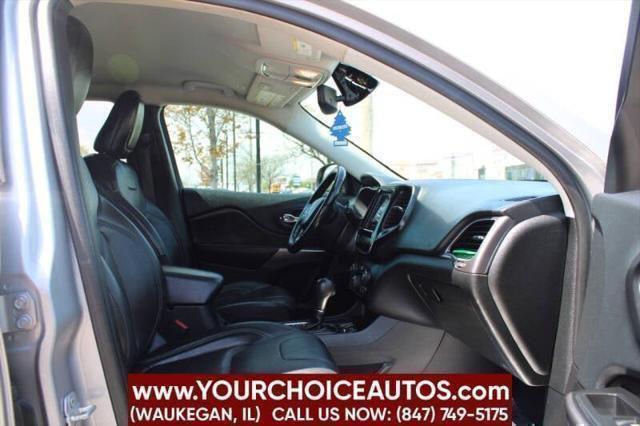 used 2019 Jeep Cherokee car, priced at $13,499