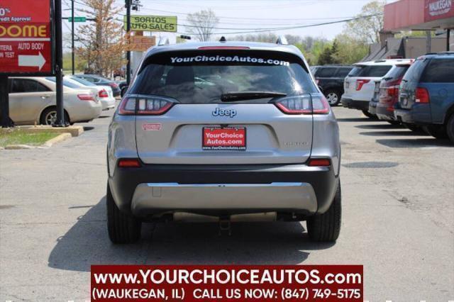 used 2019 Jeep Cherokee car, priced at $13,499