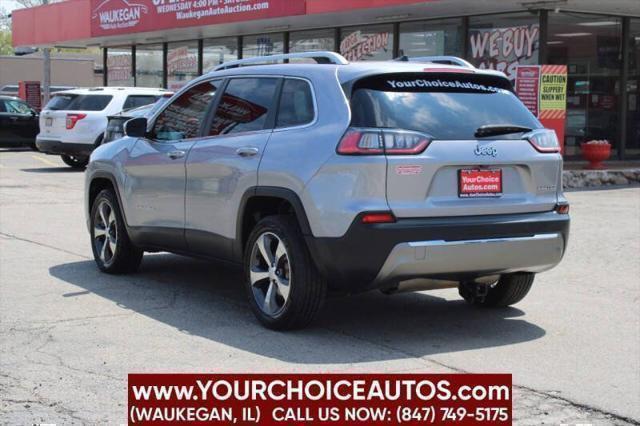 used 2019 Jeep Cherokee car, priced at $13,499