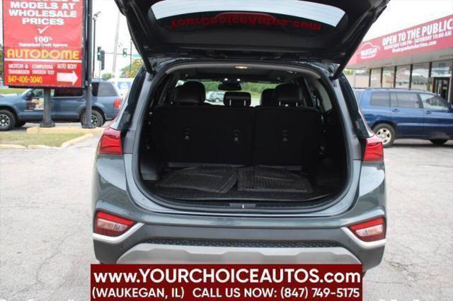 used 2019 Hyundai Santa Fe car, priced at $16,999