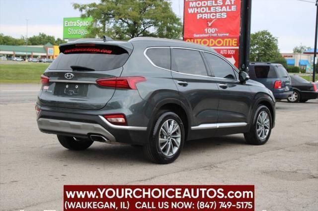 used 2019 Hyundai Santa Fe car, priced at $16,999