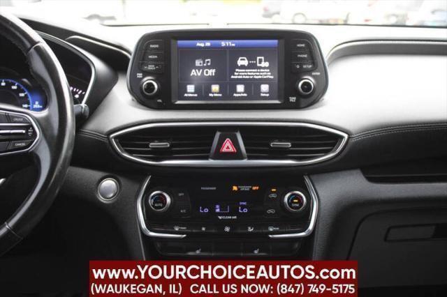used 2019 Hyundai Santa Fe car, priced at $16,999