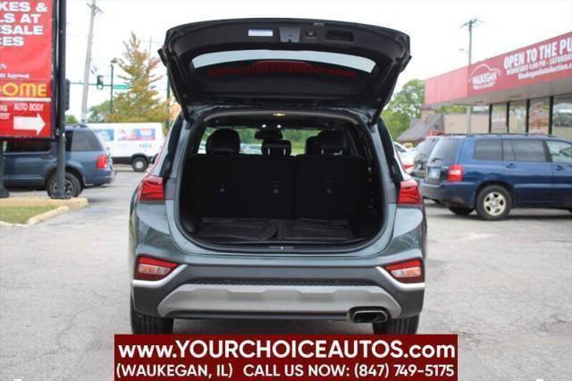 used 2019 Hyundai Santa Fe car, priced at $16,999