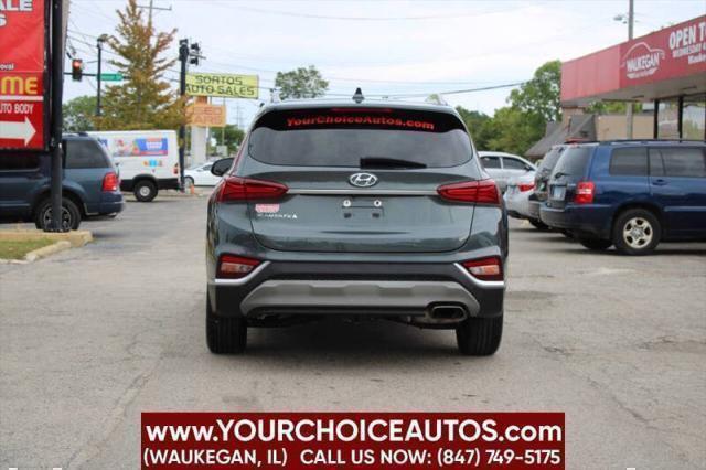 used 2019 Hyundai Santa Fe car, priced at $16,999